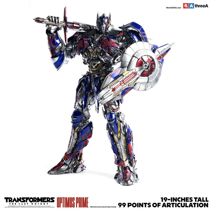 threea transformers the last knight optimus prime